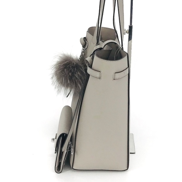 3PCS Michael Kors Cassie LG Tote Wallet Charms Set - Picture 3 of 8